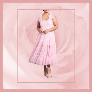 Hill House Home Pink Tulle Nap Dress